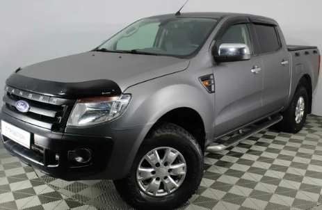 Дефлекторы окон (ветровики) Ford Ranger III 2011"EuroStandard" (Форд Рэнджер) Кобра Тюнинг